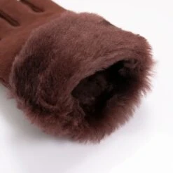 Women's Sheepskin Gloves 21 Women's Sheepskin Gloves -Dents Luxury Accessories Sales 7 1056 Chestnut 8