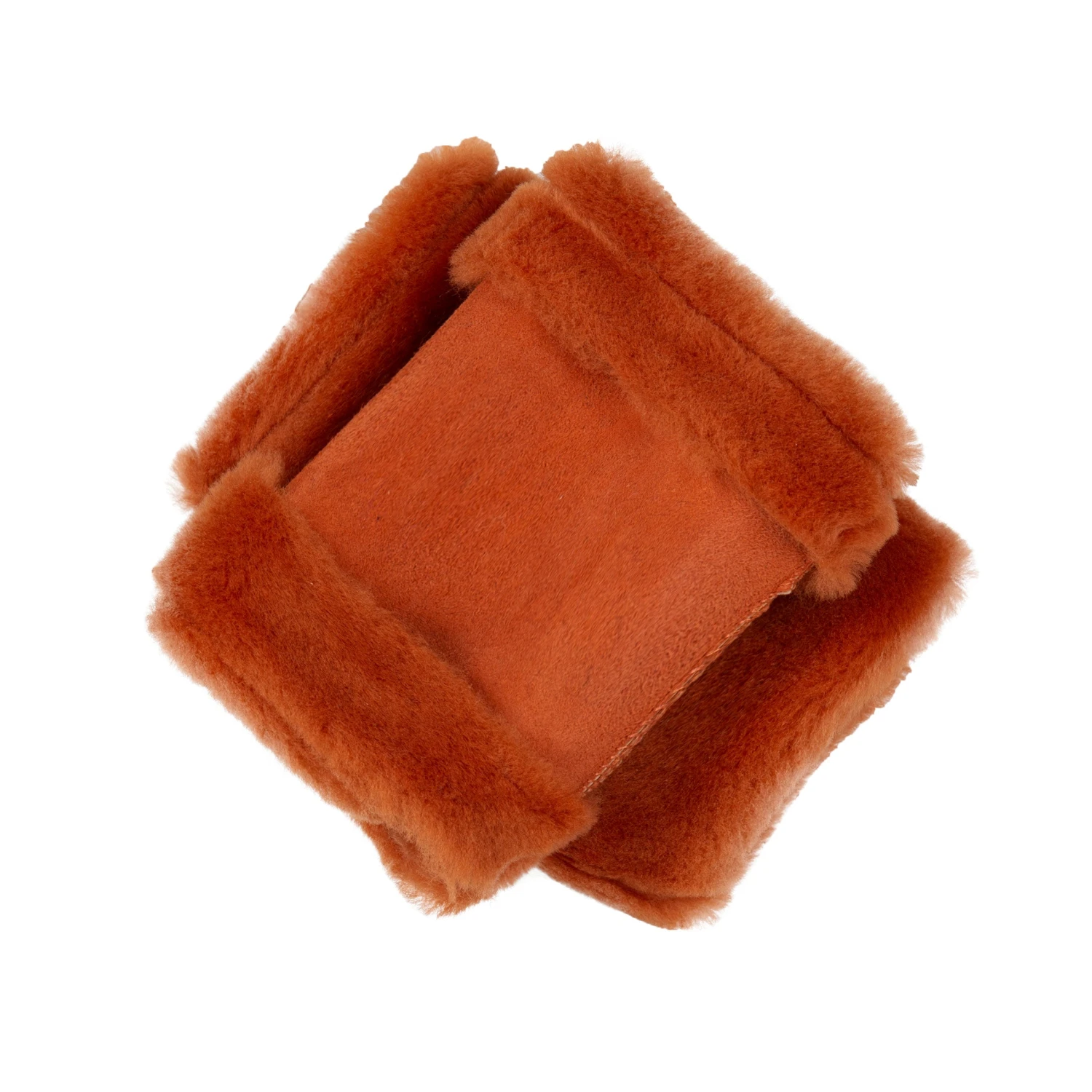 Women's Fingerless Sheepskin Mittens 14 Women's Fingerless Sheepskin Mittens - Image 14