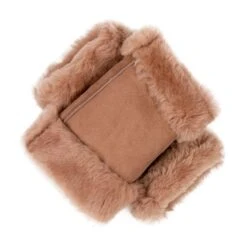 Women's Fingerless Sheepskin Mittens 22 Women's Fingerless Sheepskin Mittens -Dents Luxury Accessories Sales 7 1073 Honey