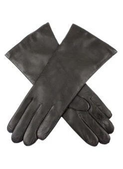 Women's Cashmere-Lined Leather Gloves -Dents Luxury Accessories Sales 7 1096 Mocca