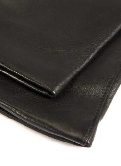 Women's Cashmere-Lined Leather Gloves -Dents Luxury Accessories Sales 7 1096 20black 202