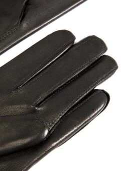 Women's Cashmere-Lined Leather Gloves -Dents Luxury Accessories Sales 7 1096 20black 203