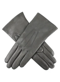 Women's Three-Point Cashmere-Lined Leather Gloves -Dents Luxury Accessories Sales 7 1134 Charcoal 0caeb535 5402 4464 8c32 48dc6e74b6d4