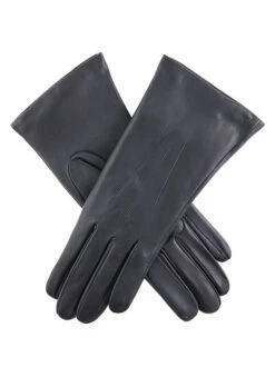 Women's Three-Point Cashmere-Lined Leather Gloves -Dents Luxury Accessories Sales 7 1134 Navy ee7274f9 2cc9 4c24 8d44 2f97789948a5