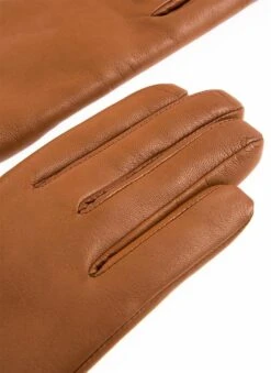 Women's Wool-Lined Leather Gloves With Fur Cuffs 13 Women's Wool-Lined Leather Gloves With Fur Cuffs -Dents Luxury Accessories Sales 7 2334 20cognac 203