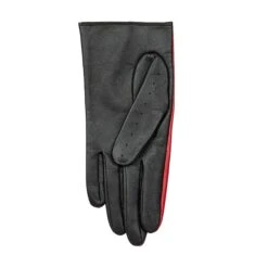 Women’s Touchscreen Leather Driving Gloves -Dents Luxury Accessories Sales 7 3009 Berry Black 3