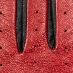 Women’s Touchscreen Leather Driving Gloves -Dents Luxury Accessories Sales 7 3009 Berry Black 6