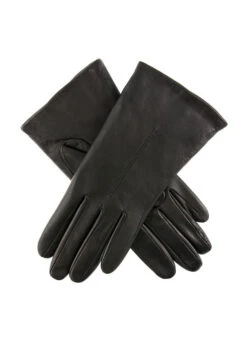 Women's Single-Point Fleece-Lined Leather Gloves -Dents Luxury Accessories Sales 7 3036 black f9c26102 b238 429b a224 27ac3de7337b