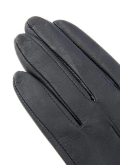 Women's Single-Point Fleece-Lined Leather Gloves -Dents Luxury Accessories Sales 7 3036 20navy 202 8ebfd2c4 f8ba 41ae b417 b48c2ce58765
