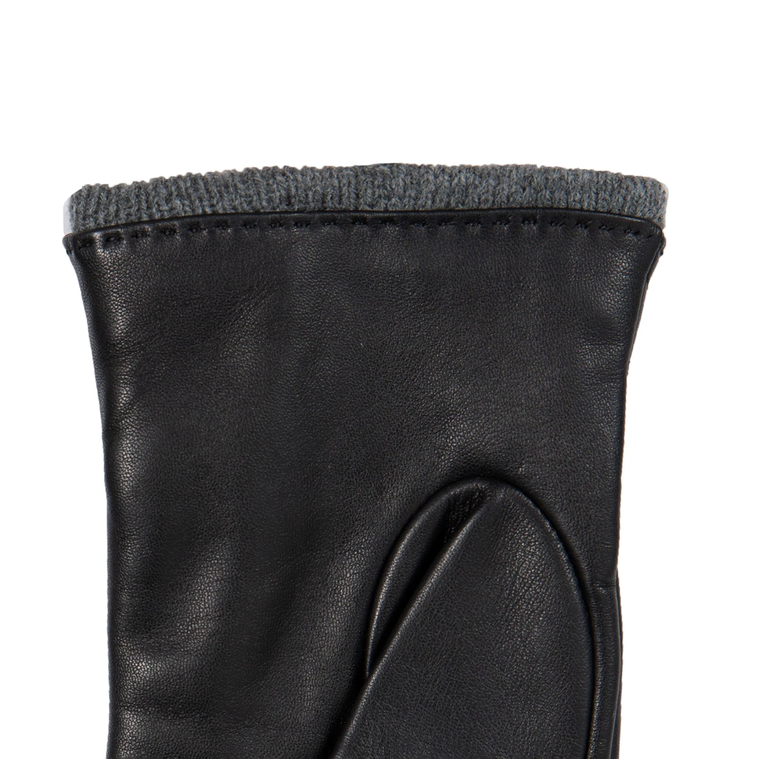 Women’s Wool-Lined Leather Gloves With Quilted Cuffs And Bow 4 Women’s Wool-Lined Leather Gloves With Quilted Cuffs And Bow - Image 4