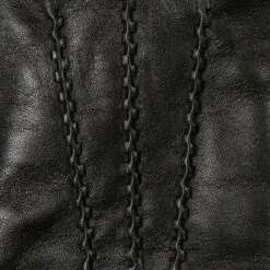 Women’s Three-Point Wool Blend-Lined Leather Gloves With Knitted Cuffs -Dents Luxury Accessories Sales 7 5025 Black Charcoal 7