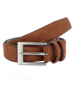 Men's Lined Suede Belt -Dents Luxury Accessories Sales 8 1095 20brown c7018c08 7ed0 4c4b abba d80f4b32aae4