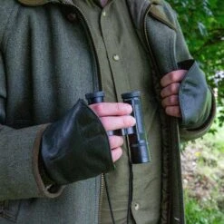 Men's Lined Leather Shooting Mitts -Dents Luxury Accessories Sales Men sleathershootingmittens 2