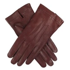 Women's Heritage Handsewn Three-Point Deerskin Leather Gloves