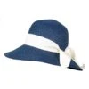 Women’s Straw Sun Hat With Ribbon And Bow