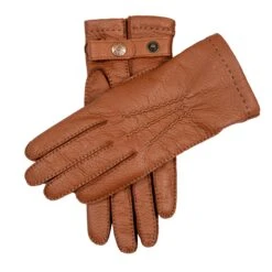 Men's Heritage Handsewn Three-Point Cashmere-Lined Deerskin Leather Gloves 10 Men's Heritage Handsewn Three-Point Cashmere-Lined Deerskin Leather Gloves -Dents Luxury Accessories Sales mens heritage cashmere lined deerskin gloves HAVANA 1