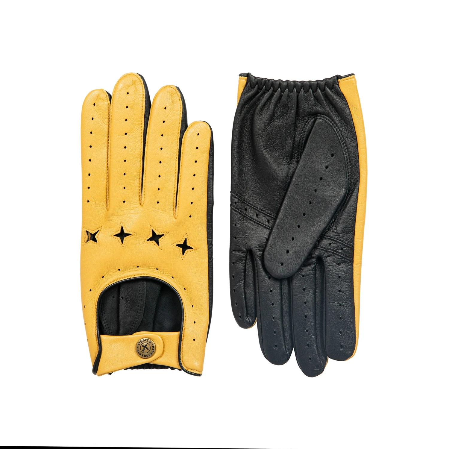 Men's The Suited Racer Touchscreen Leather Driving Gloves 2 Men's The Suited Racer Touchscreen Leather Driving Gloves - Image 2