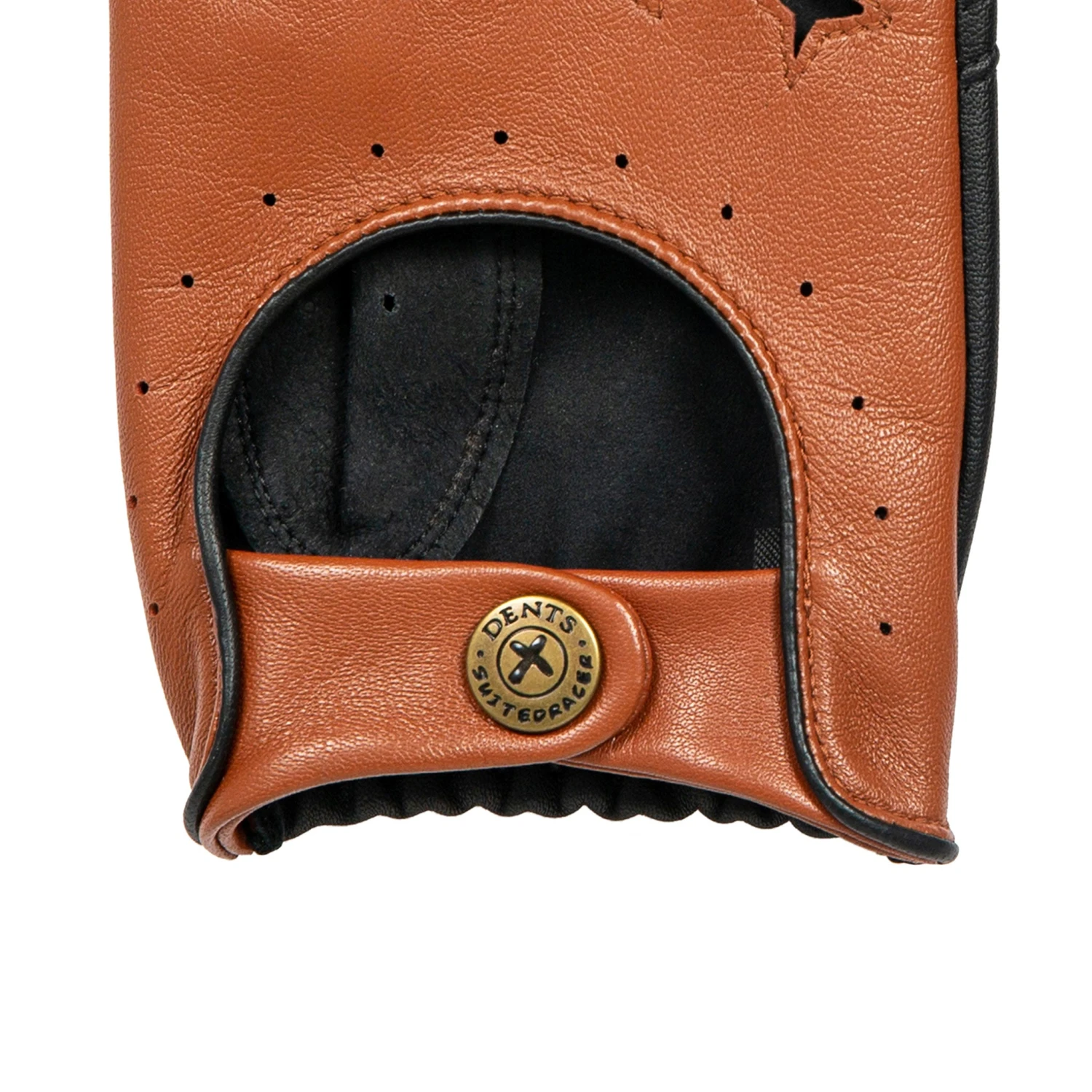 Men's The Suited Racer Touchscreen Leather Driving Gloves 14 Men's The Suited Racer Touchscreen Leather Driving Gloves - Image 14