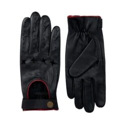 Men's The Suited Racer Touchscreen Leather Driving Gloves With Wristwatch Cut-out 31 Men's The Suited Racer Touchscreen Leather Driving Gloves With Wristwatch Cut-out -Dents Luxury Accessories Sales mens the suited racer watch leather gloves black berry both gloves