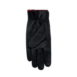 Men's The Suited Racer Touchscreen Leather Driving Gloves With Wristwatch Cut-out 34 Men's The Suited Racer Touchscreen Leather Driving Gloves With Wristwatch Cut-out -Dents Luxury Accessories Sales mens the suited racer watch leather gloves black berry palm