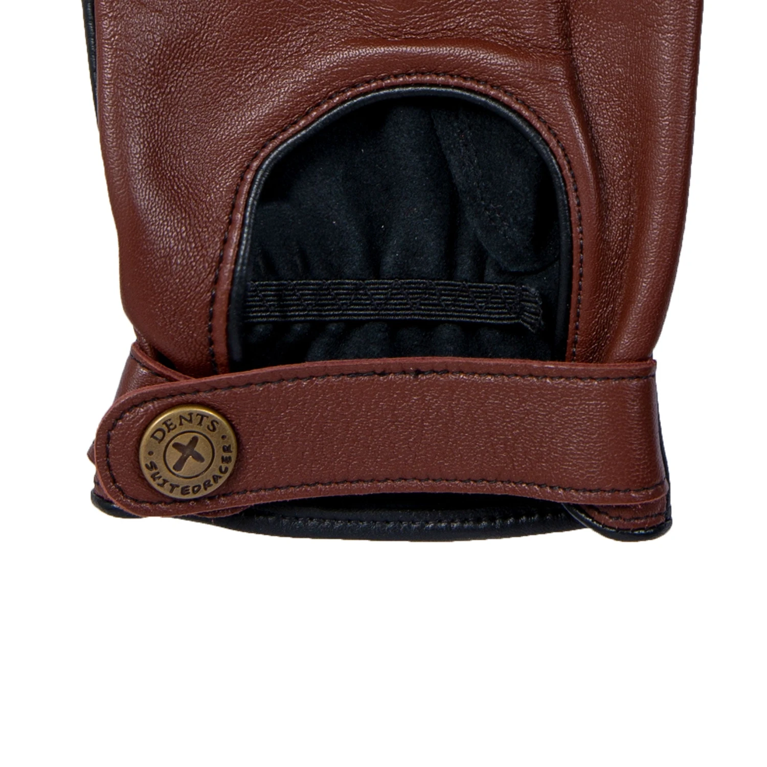 Men's The Suited Racer Touchscreen Leather Driving Gloves With Wristwatch Cut-out 4 Men's The Suited Racer Touchscreen Leather Driving Gloves With Wristwatch Cut-out - Image 4