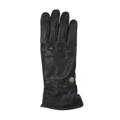 Men's The Suited Racer Touchscreen Water-Resistant Wool-Lined Goatskin Leather Gauntlet Gloves -Dents Luxury Accessories Sales mens the suited racer water resistant gloves black back