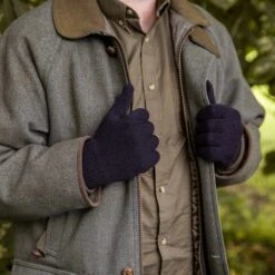 Unisex Extra-Grip Knitted Gloves -Dents Luxury Accessories Sales unisexknittedshootinggloves 2