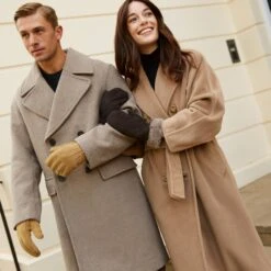 Women's Sheepskin Mittens -Dents Luxury Accessories Sales womens brown sheepskin mittens