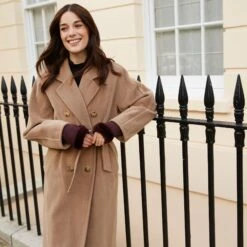 Women's Fingerless Sheepskin Mittens 28 Women's Fingerless Sheepskin Mittens -Dents Luxury Accessories Sales womens fingerless sheepskin mittens aubergine purple