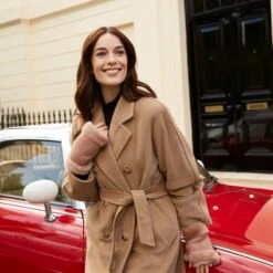 Women's Fingerless Sheepskin Mittens 24 Women's Fingerless Sheepskin Mittens -Dents Luxury Accessories Sales womens fingerless sheepskin mittens honey