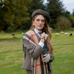 Women's Handsewn Crochet-Back Imitation Peccary Leather Driving Gloves -Dents Luxury Accessories Sales womens leather gloves crochet back cognac