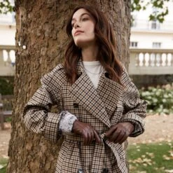 Women’s Touchscreen Three-Point Lined Leather Gloves With Faux Fur Cuffs -Dents Luxury Accessories Sales womens leather gloves faux fur cuff brown 2