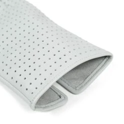 Women’s Perforated Leather Gloves -Dents Luxury Accessories Sales womens perforated leather gloves open cuff silver